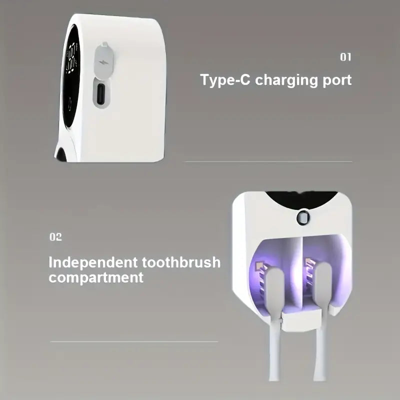 Magic Clean Toothbrush Keeper